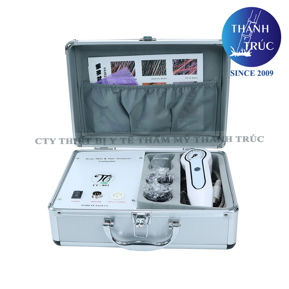 Máy soi da kết nối vi tính TT-802 Máy soi da kết nối vi tính TT-802